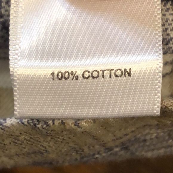 SOLARIS Mens Khaki Navy Blue Graphic Button Down Long Sleeve Shirt Sz 3XLT NWT - Picture 6 of 11